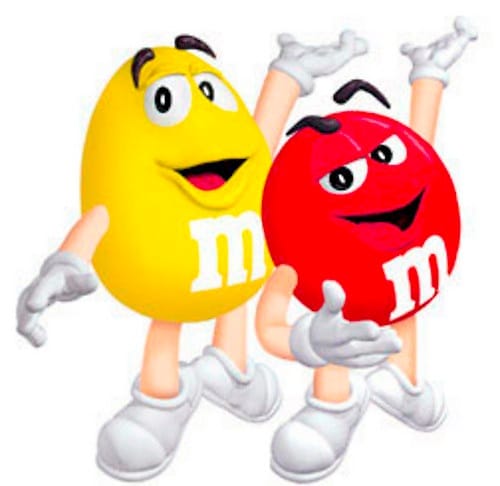 MandMs together