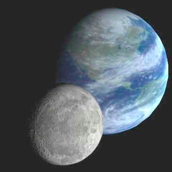 earth and moon is like distance in a relationship