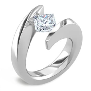 unusual designed engagement ring