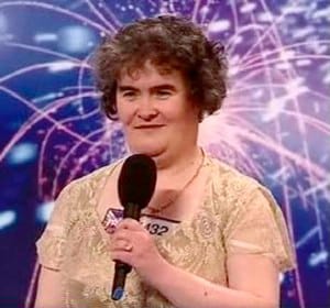 do you remember susan boyle and her first appearance?