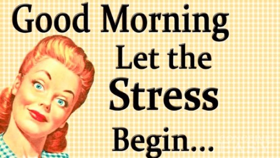 avoid just accepting that stress is normal