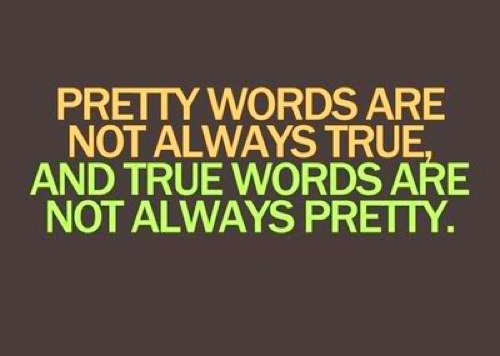 honesty needs trust from the other person