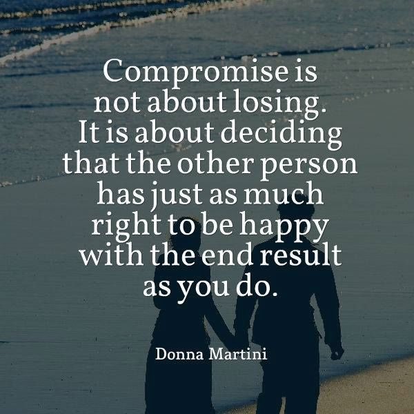 it is ok to compromise quote